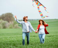 Couple en promenade